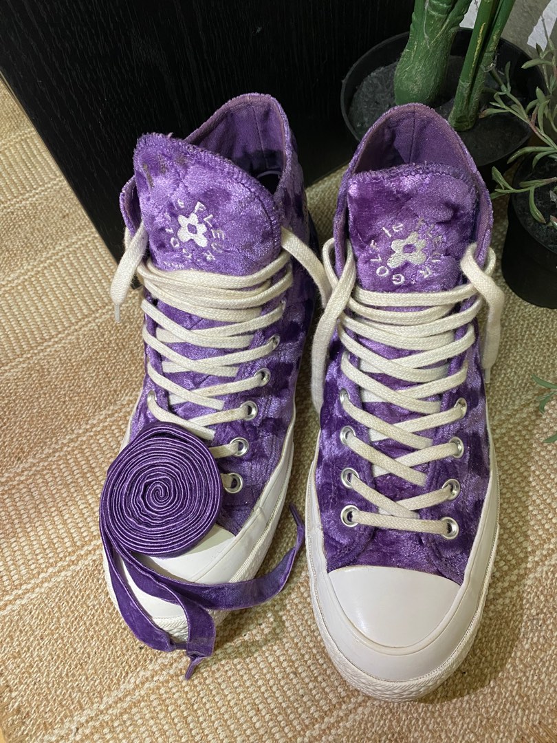 Converse golf le fleur velvet purple new arrivals
