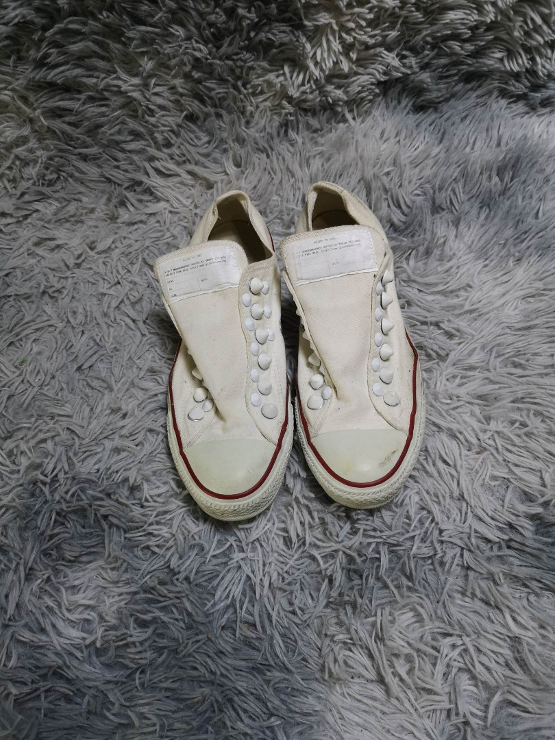 mens white canvas slip on shoes