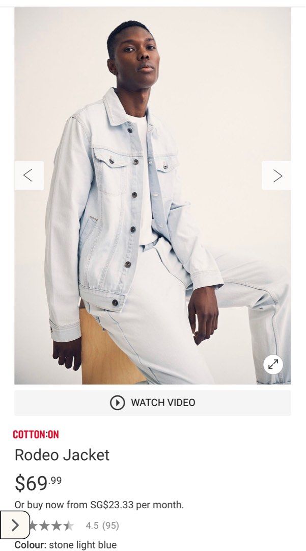 Cotton on sales rodeo jacket