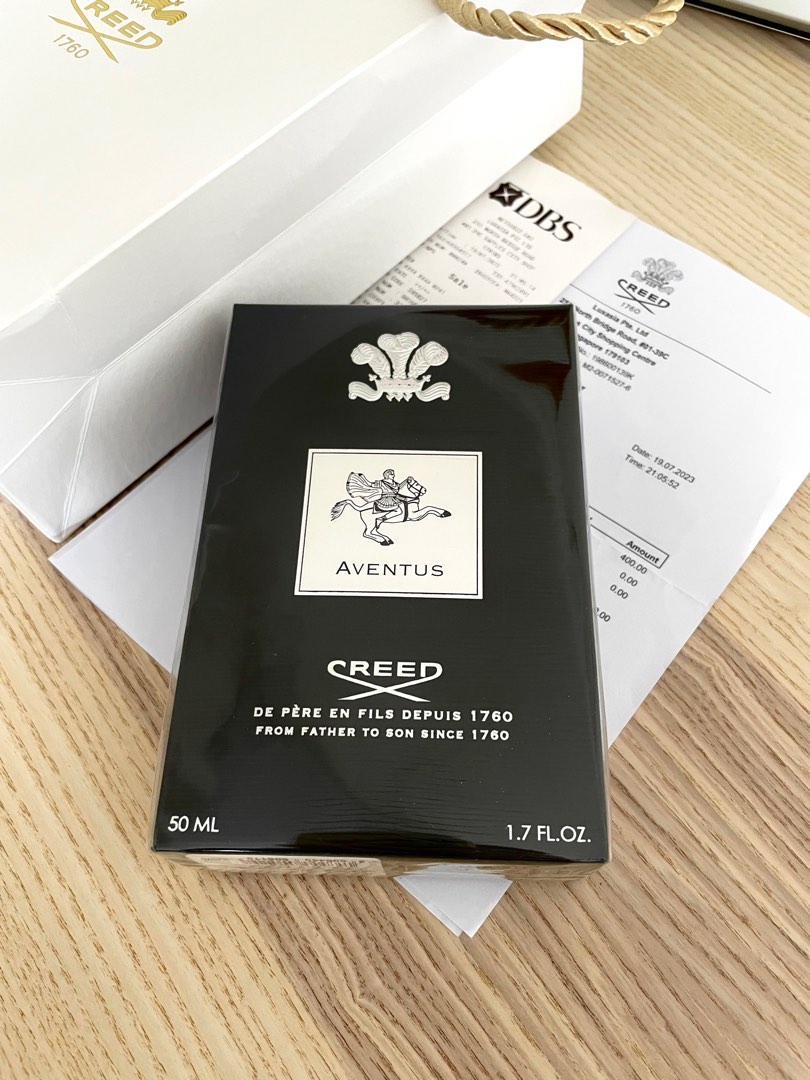Creed Aventus 2023 New Batch Metal Cap F000308 50ml, Beauty & Personal
