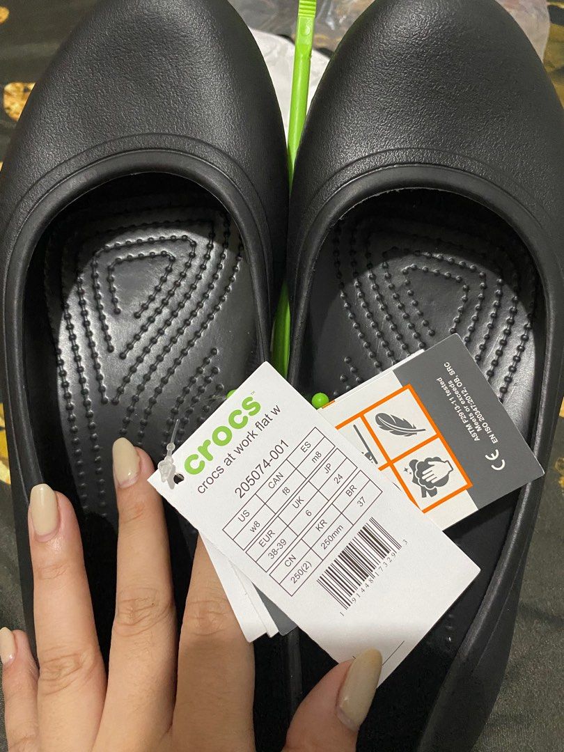 Crocs at work flat store