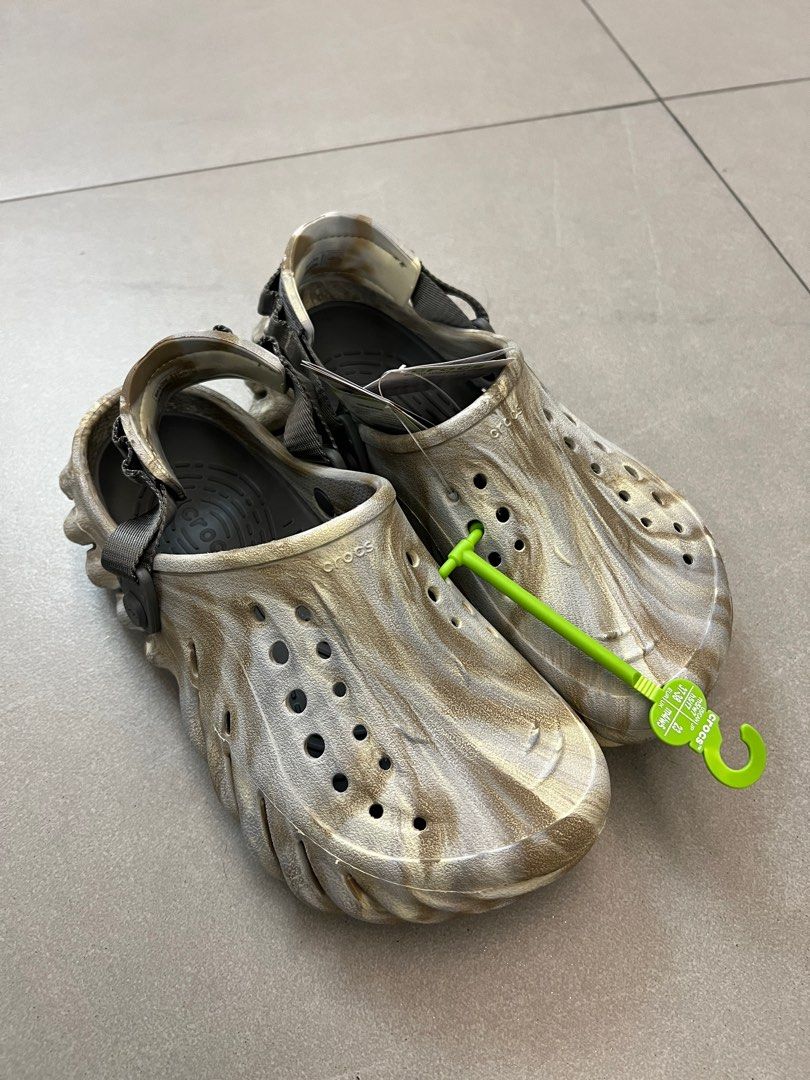 最安値挑戦! 【大人気完売商品】ECHO MARBLED CLOG サンダル - www