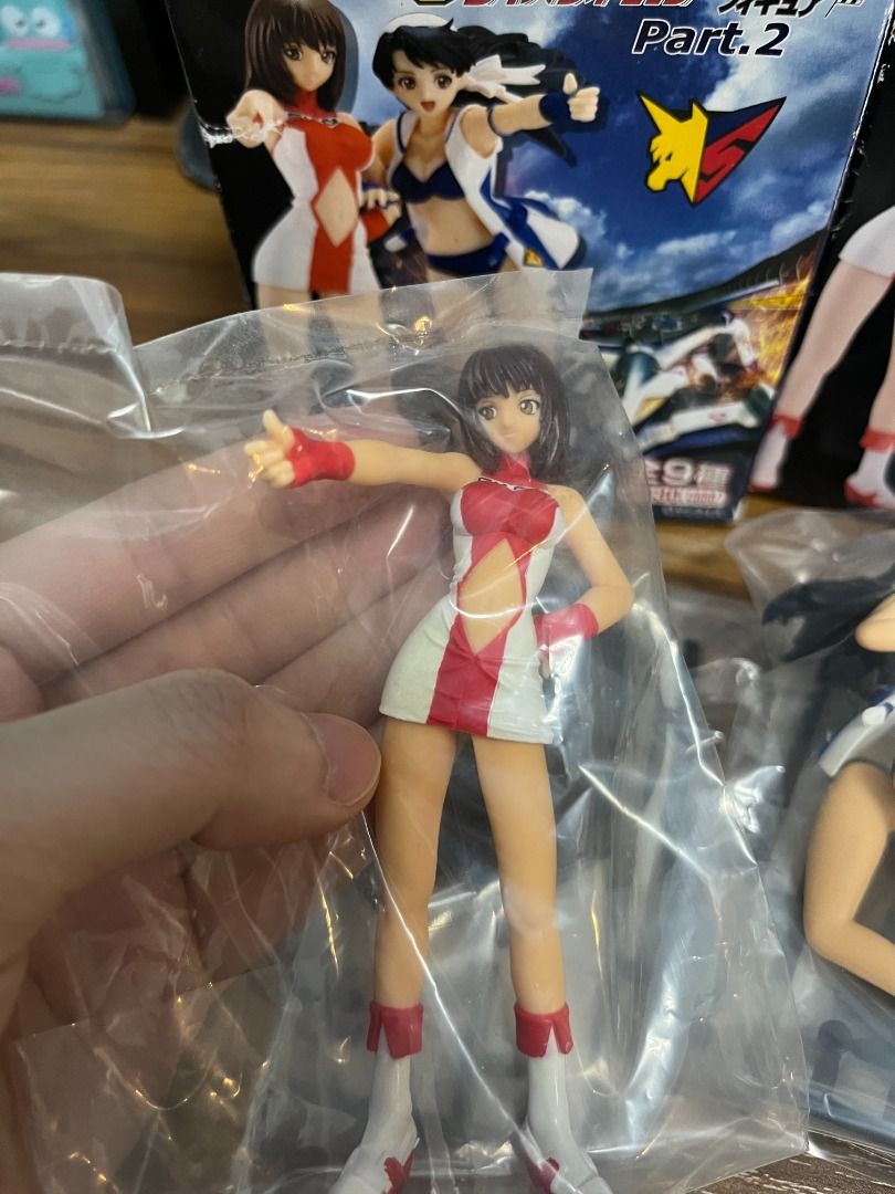 Cyber formula 高智能方程式新世紀GPXサイバーフォーミュラ女角Figure 盒蛋3 隻菅生明日香菅生あすか結城麗奈結城レナ,  興趣及遊戲, 玩具& 遊戲類- Carousell