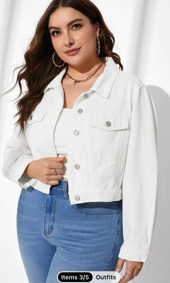4xl jean hot sale jacket
