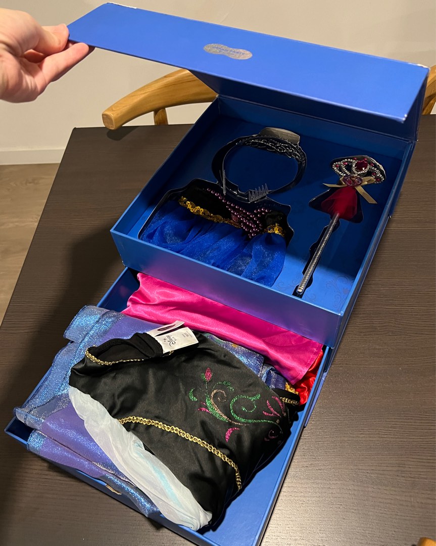 Disney Anna costume box set on Carousell