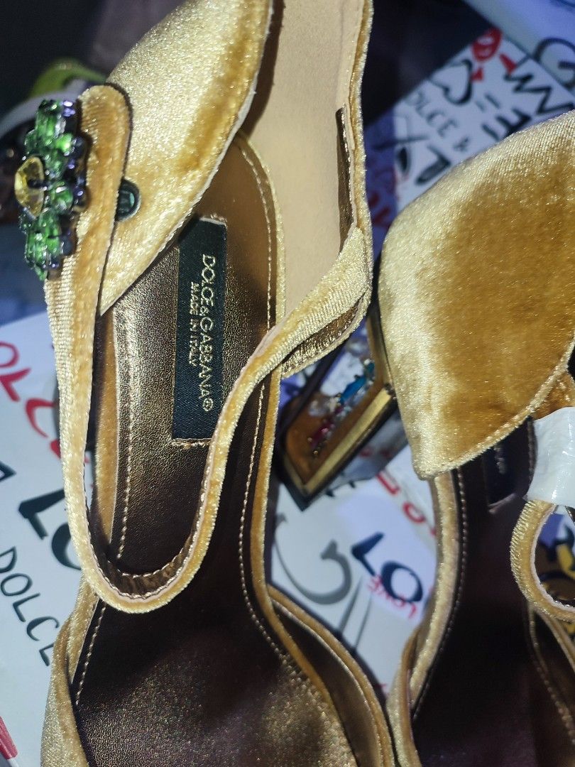 dolce and gabbana bird cage shoes
