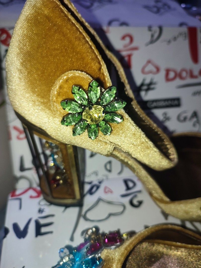 dolce and gabbana bird cage shoes