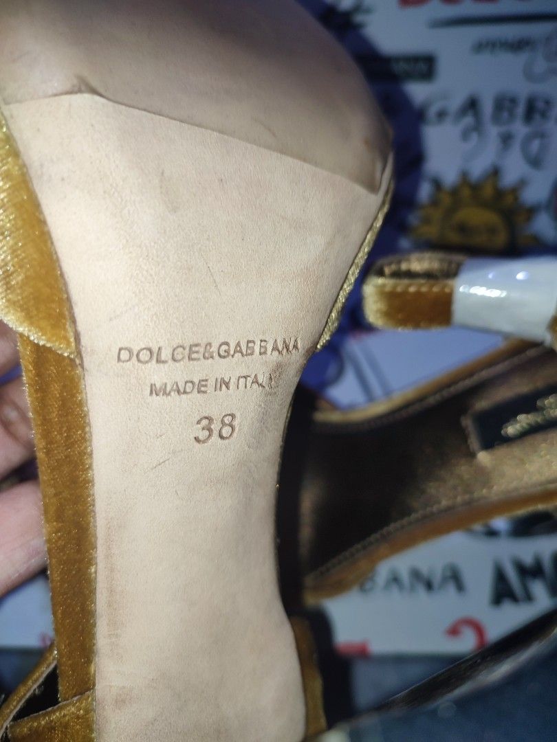 dolce and gabbana bird cage shoes