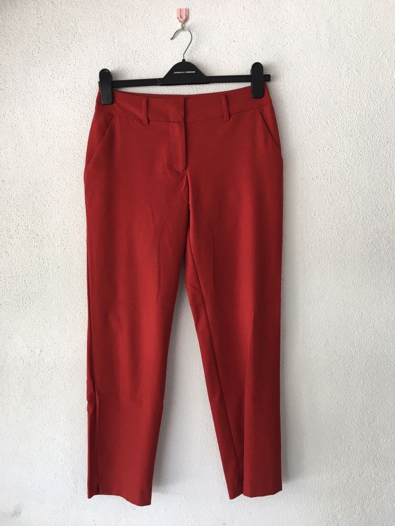 Dorothy Perkins Rust Trousers Women s Fashion Bottoms Other