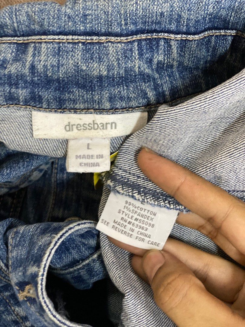 Dressbarn Denim Jacket Women s Fashion Coats Jackets and