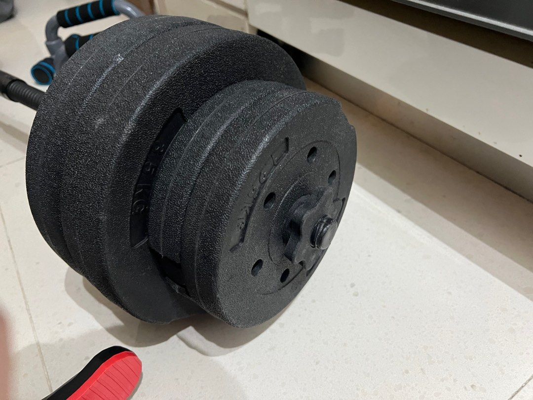 Dumbbells/ barbells, push up handle, pull up bar, Sports Equipment