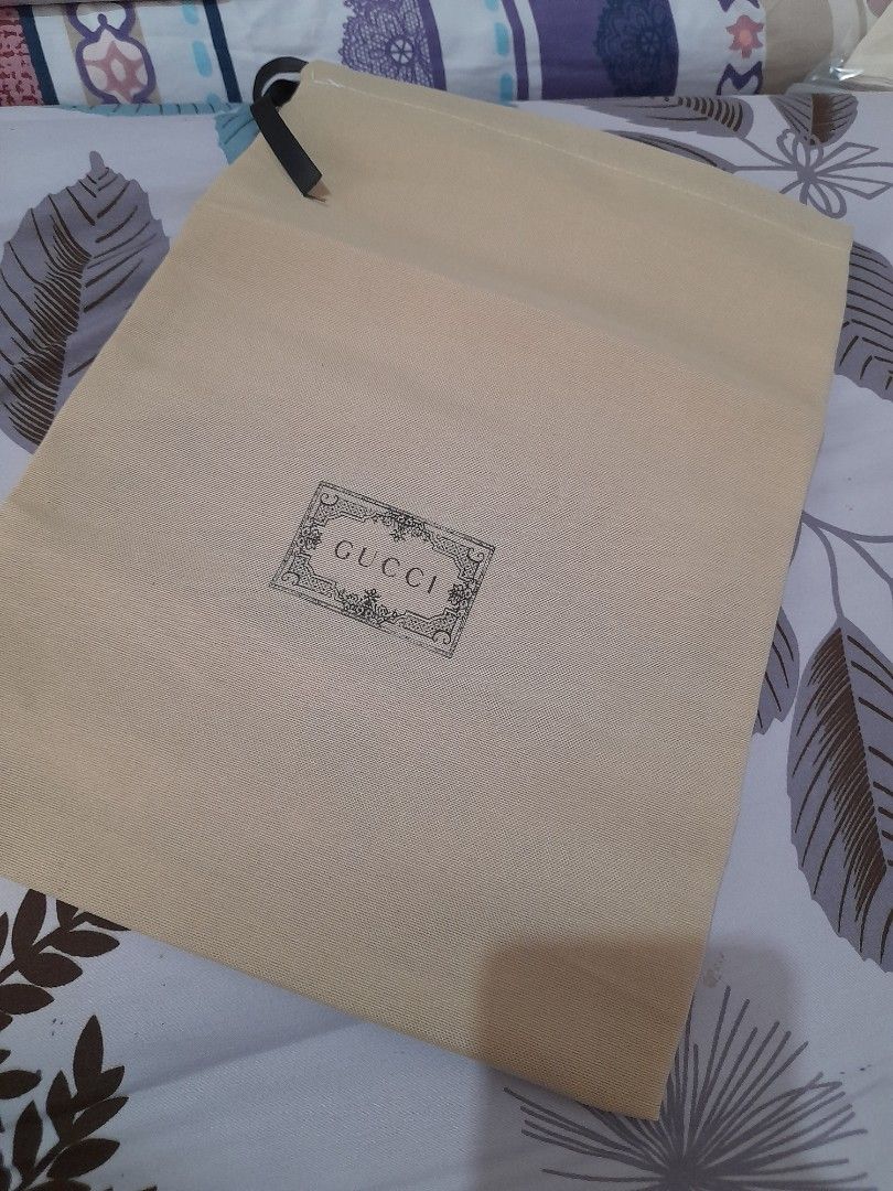 Dustbag gucci original sales