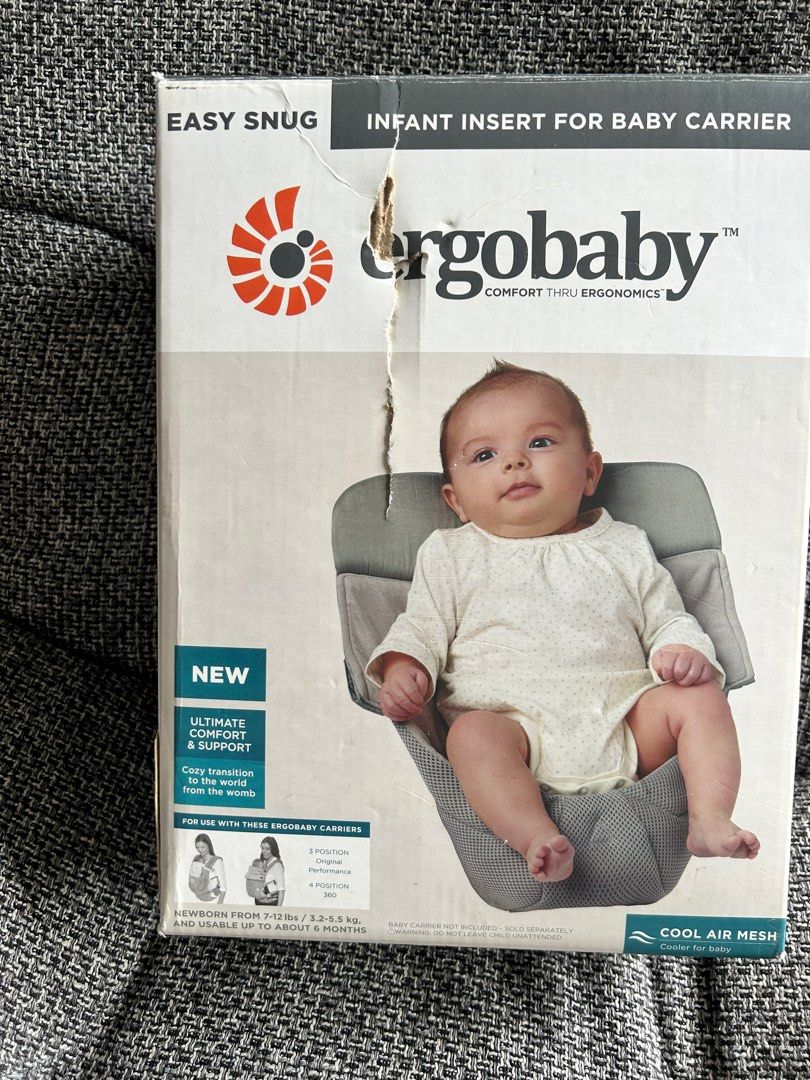 Ergo infant insert when to stop using online