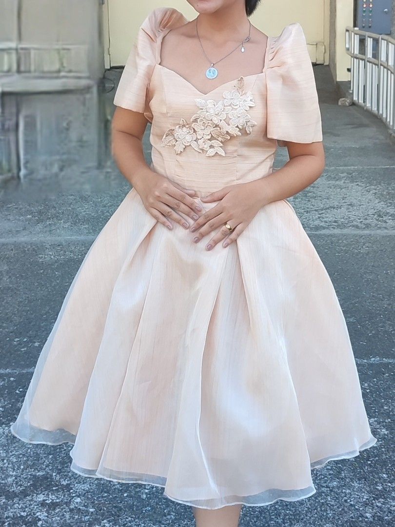Beige filipiniana shop