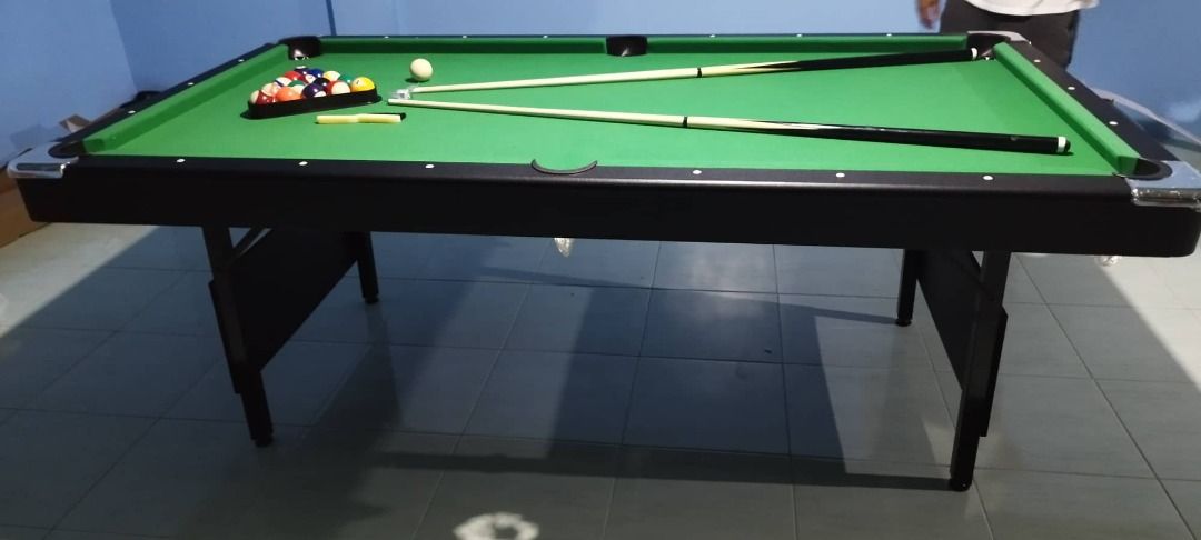 FOR SALE BRAND NEW 4x7 FT FOLDABLE IMPORTED BILLIARD TABLE, Sports ...
