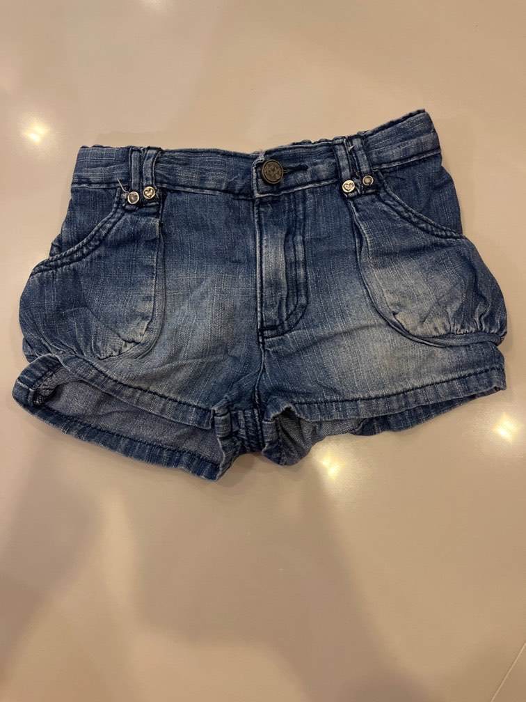 Infant sales jean shorts