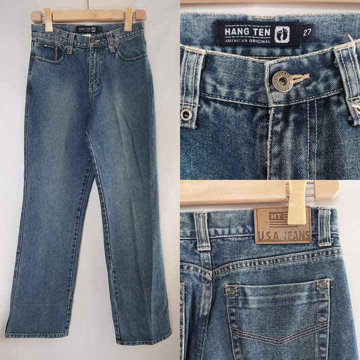 FREE SHIPPING- Original Hang Ten Mom Jeans on Carousell