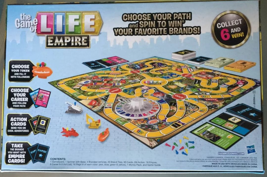 The Game of Life: Empire, Board Game