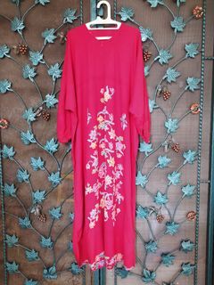 Gamis Suju motif batik encim warna Merah
gamis super jumbo