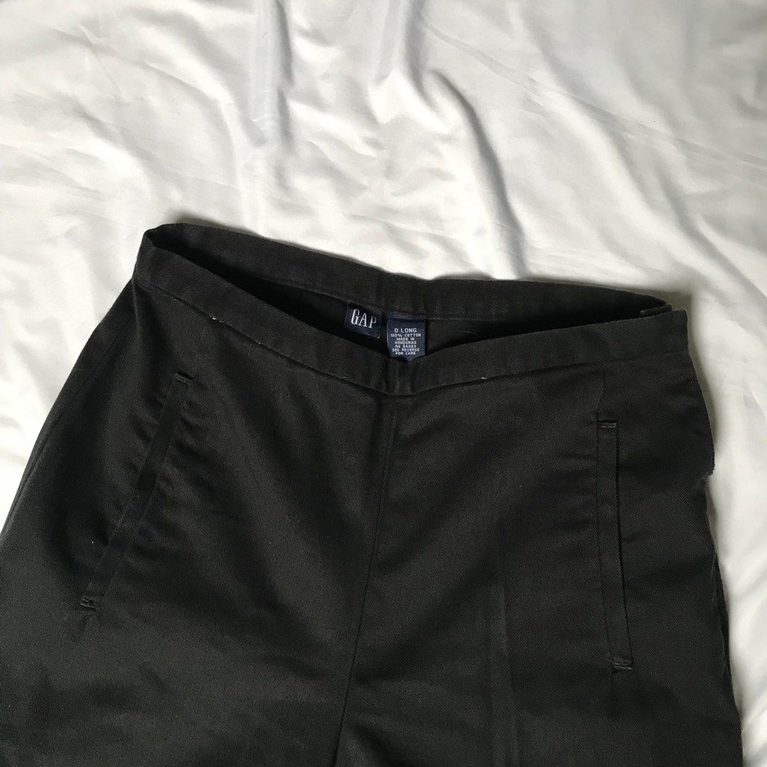 Gap black slacks top