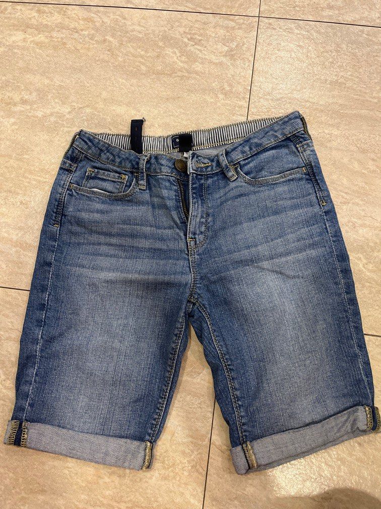 Gap kids online denim shorts