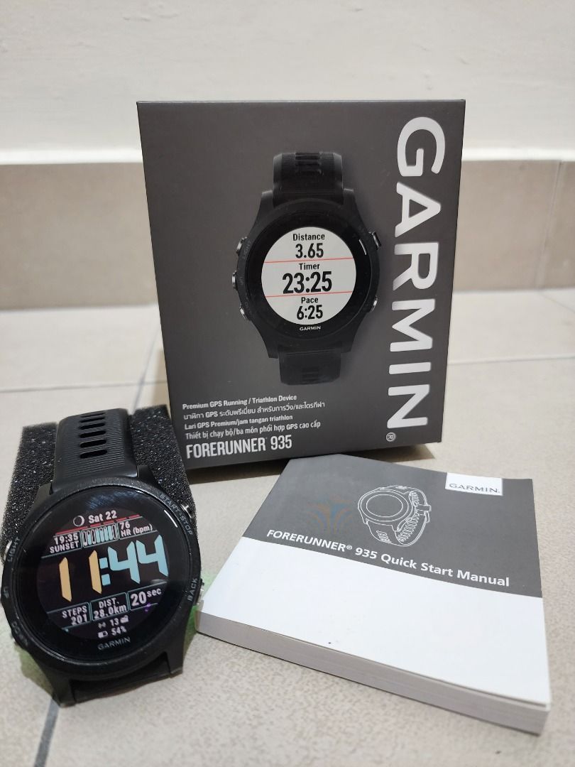 Garmin forerunner 935 manual on sale