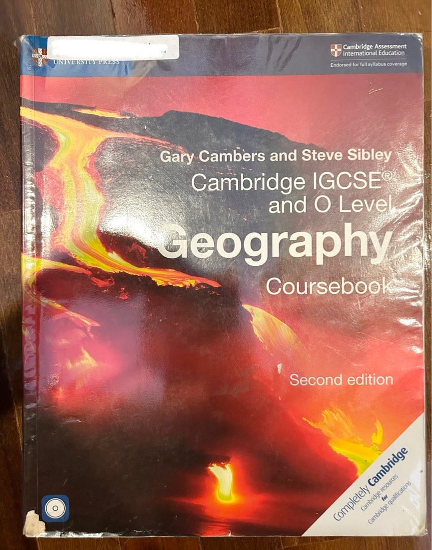 Geography Coursebook Cambridge IGCSE & O Level Second 2nd Edition, Hobbies & Toys, Books