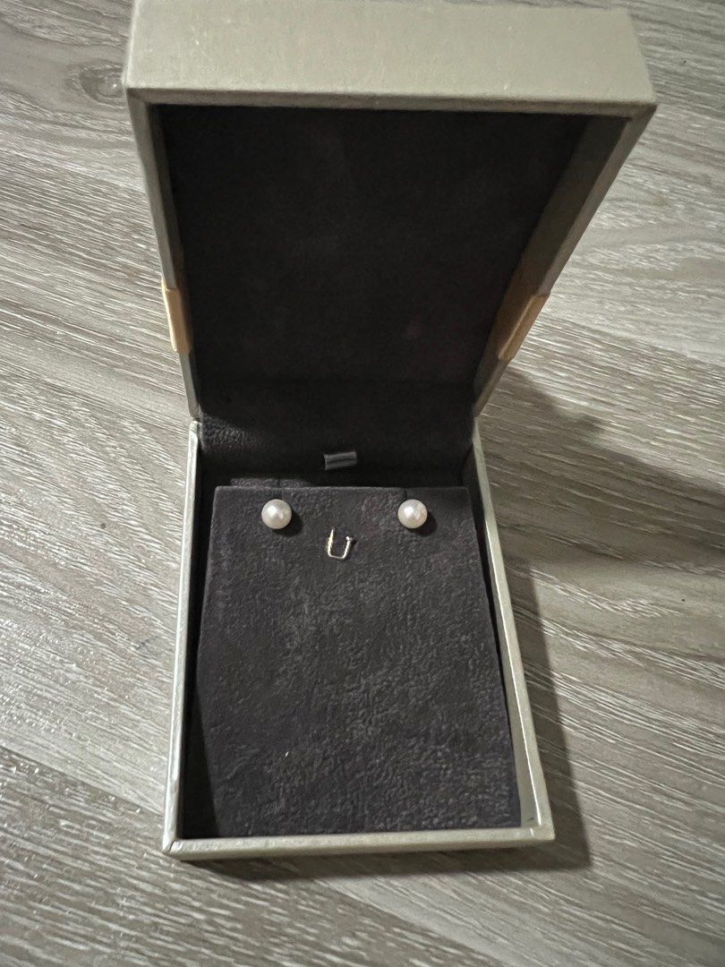 Goldheart sale pearl earrings