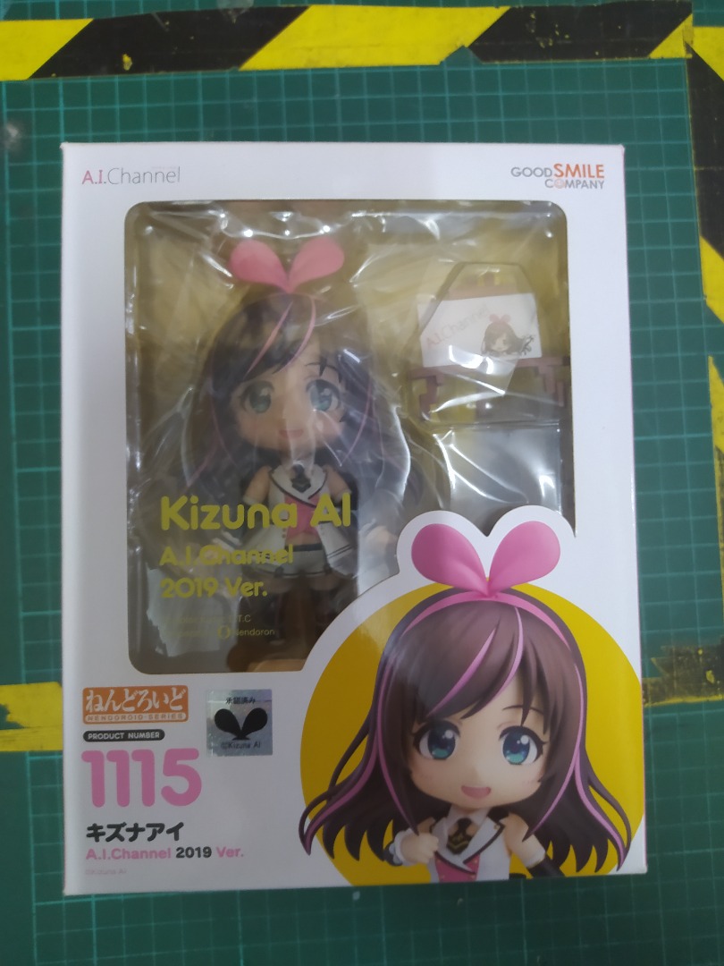 GSC Nendoroid 1115 Virtual Youtuber Vtuber Kizuna Ai A.I. Channel 2019 Ver.  (Used with Box)