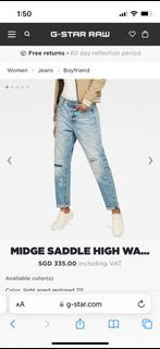 Gstar women jeans size 26