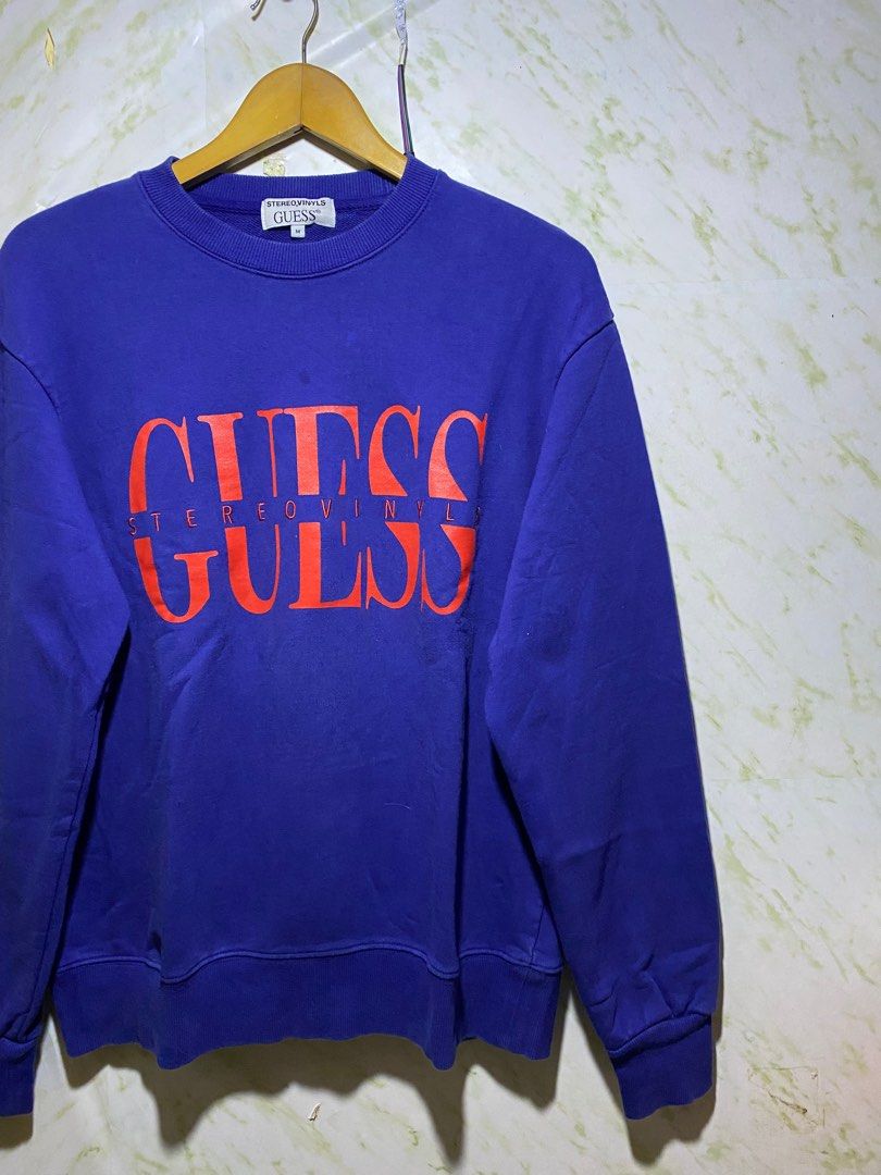 Guess Stereo Vinyls Guess Vintage Men s Fashion Coats Jackets and Outerwear on Carousell