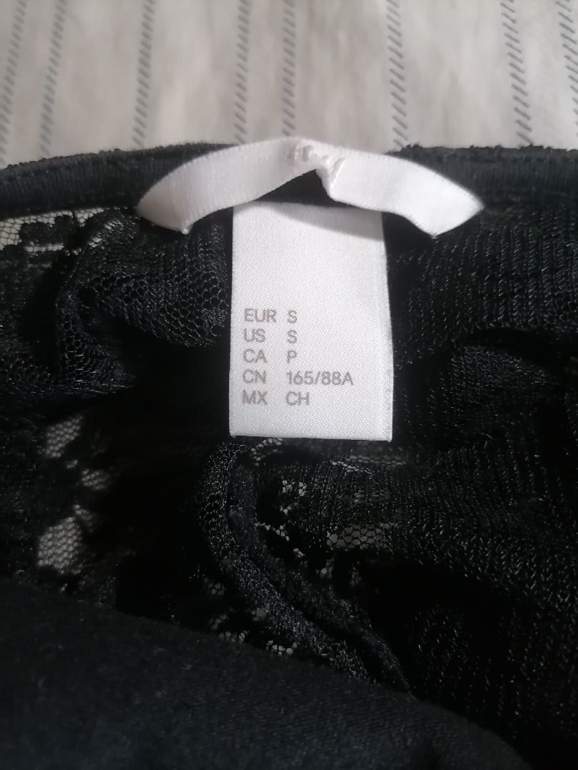 H and m online lace bodysuit