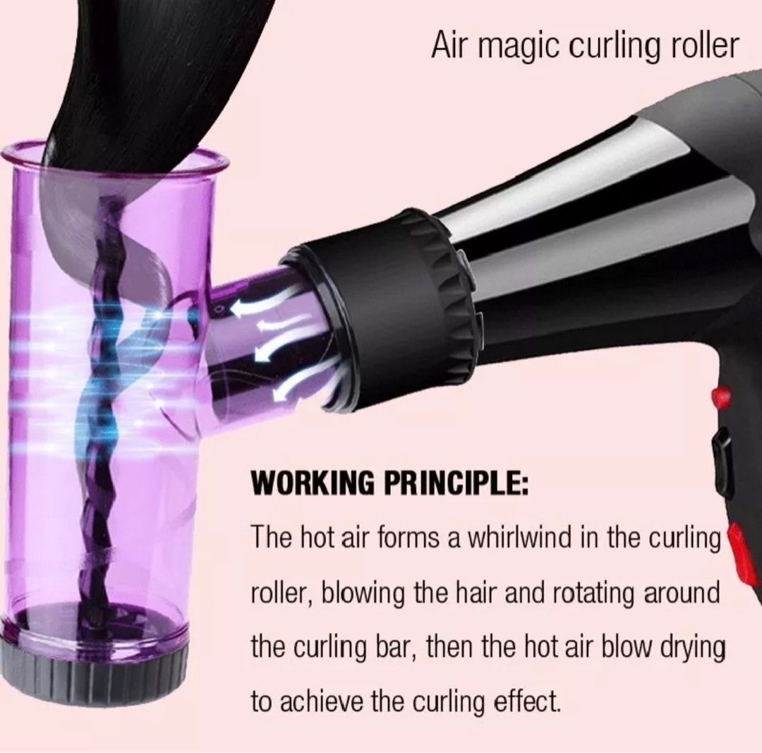 Hair Curler Roller Curl Diffuser Wind Spin Dryer Thick Quality