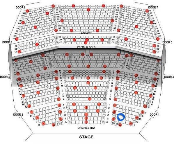 Hamilton new arrivals orchestra tickets
