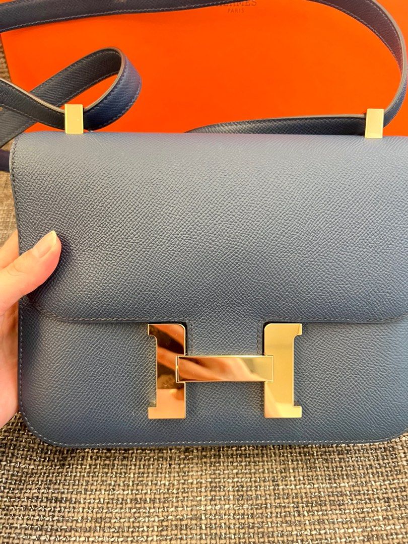 hermes constance navy