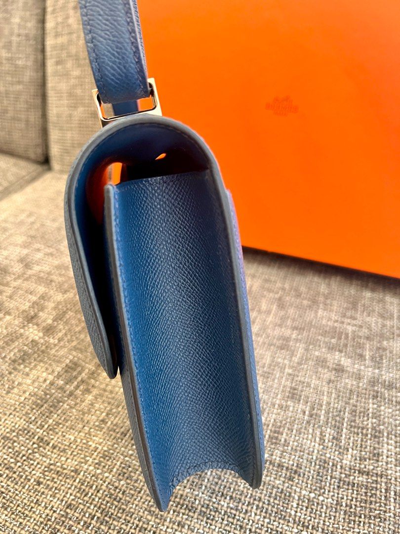 hermes constance navy