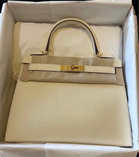 Hermes Kelly Bag 28cm Blue de Nord Epsom Gold Hardware