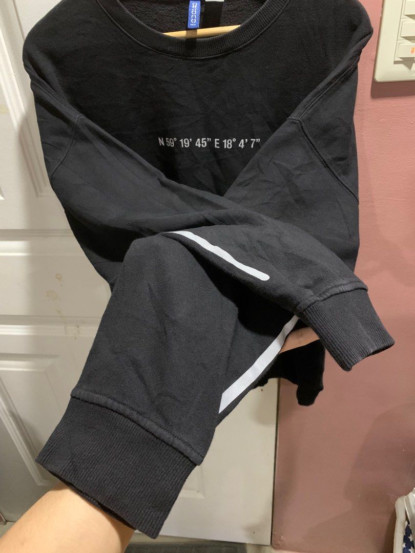 Hu0026M Coordinates Sweatshirt, Men's Fashion, Coats, Jackets and Outerwear on  Carousell