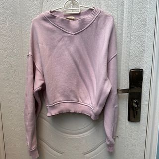 H&M hm sweater sweatshirt lilac