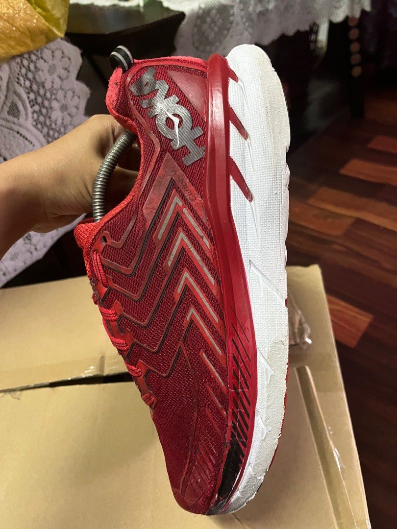 Hoka clifton 4 red hot sale