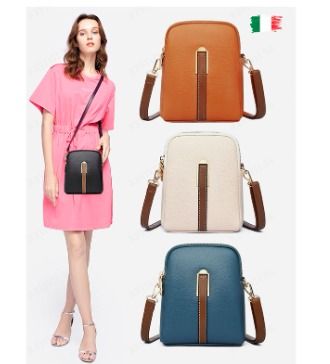 Mini Lychee Pattern Crossbody Bag, Stylish Solid Color Square Shoulder Bag,  Perfect Sling Bag For Daily Use