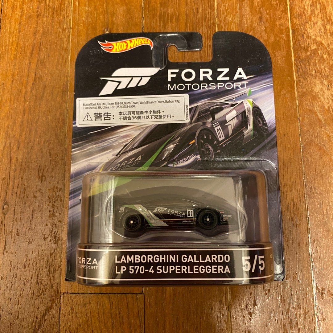 Hot Wheels Lamborghini Gallardo Superleggera LP 570-4 Forza
