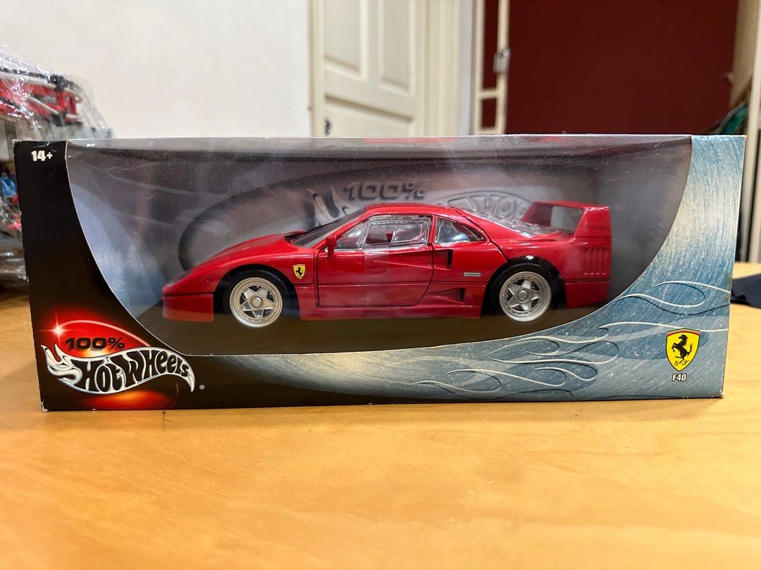 Ferrari f40 hot hotsell wheels 1 18