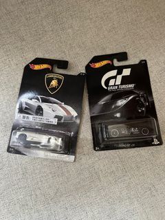Hotwheels 玩具車 lamborghini/ ford GT