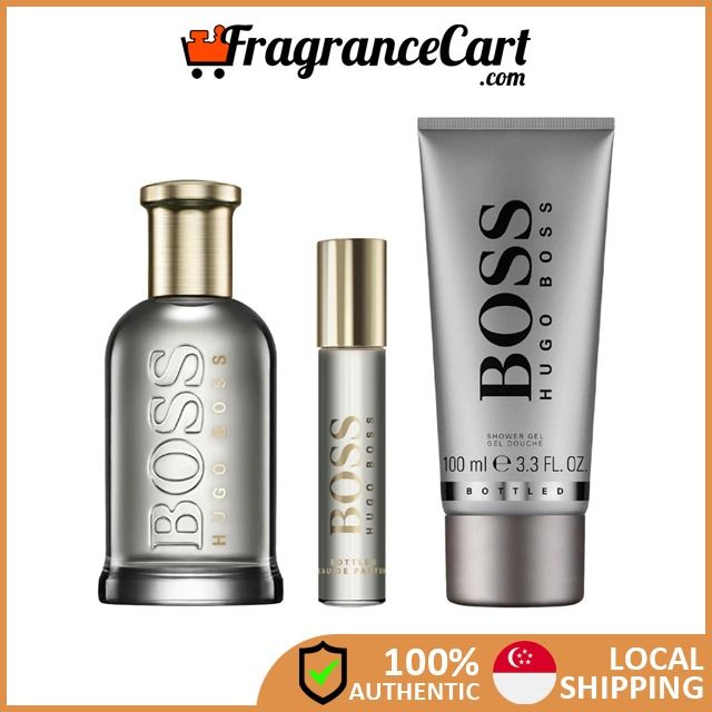 Hugo boss chrome bottle deals