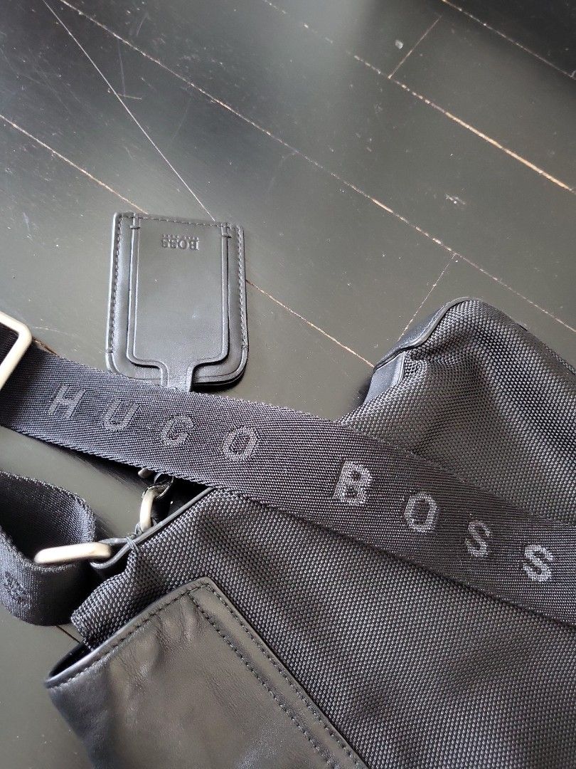 Hugo Boss sling bag, Men's Fashion, Bags, Sling Bags on Carousell