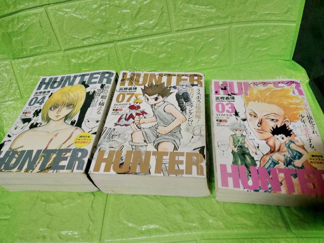 Hunter X Hunter Manga Set on Carousell