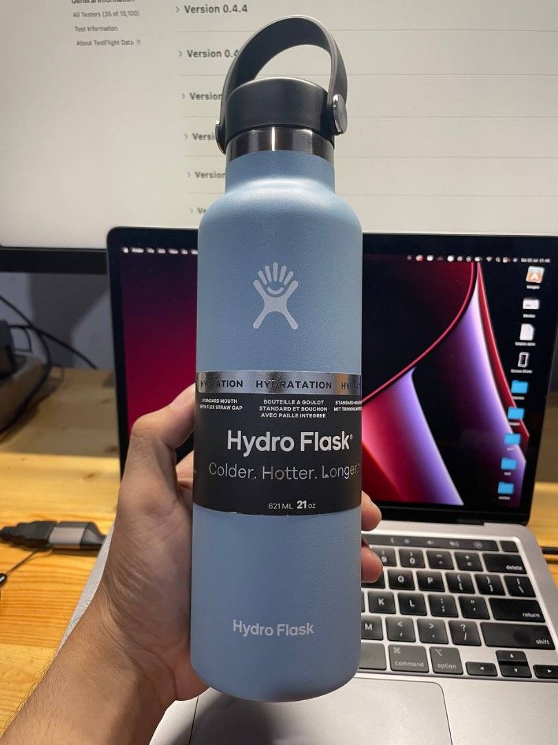 HYDRO FLASK IMPOR 621 ML 21 OZ WATER BOTTLE BOTOL MINUM