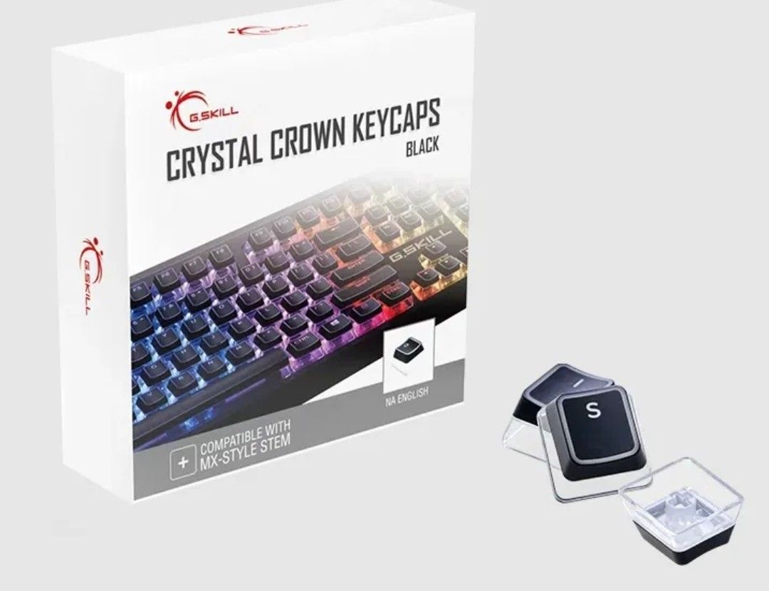 HyperX Alloy Origin Core RGB Mechanical Keyboard with GSkill Crystal ...