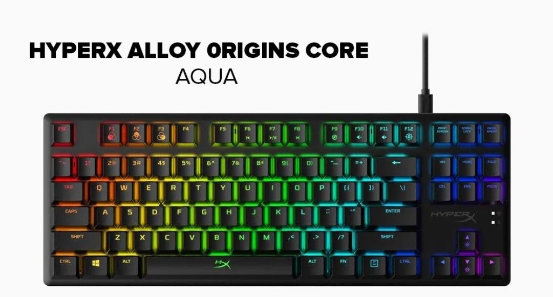 HyperX Alloy Origin Core RGB Mechanical Keyboard with GSkill Crystal ...
